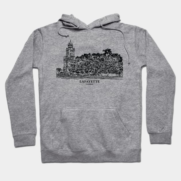 Lafayette - Louisiana Hoodie by Lakeric